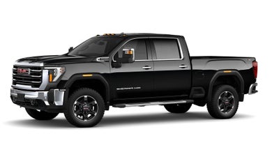 2026 GMC Sierra 2500 HD 4WD SLT Crew Cab with SLT Convenience, SLT Preferred, Trailering, Power Sunroof, Power Assist Steps, X31 Off-Road, Premium GMC Infotainment with Google Built-In, and Snow Plow Prep