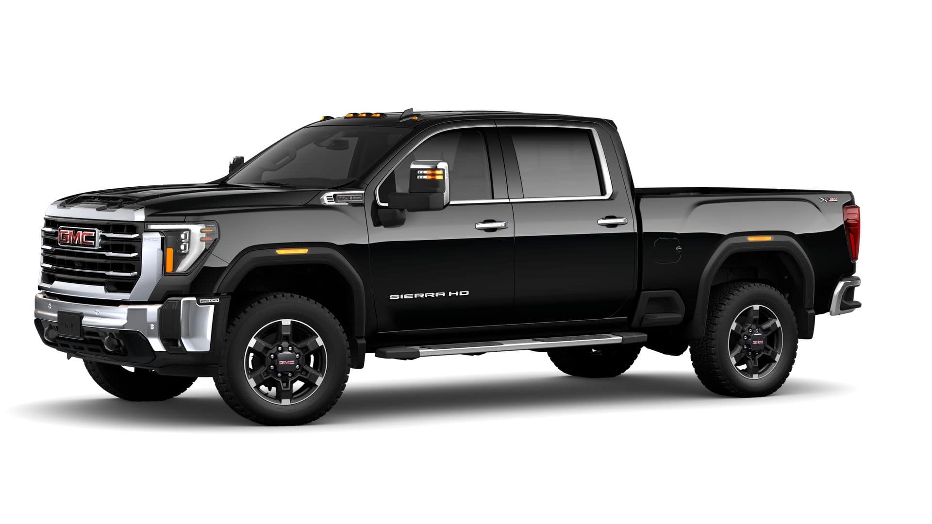 2026 GMC Sierra 2500 HD 4WD SLT Crew Cab with SLT Convenience, SLT Preferred, Trailering, Power Sunroof, Power Assist Steps, X31 Off-Road, Premium GMC Infotainment with Google Built-In, and Snow Plow Prep