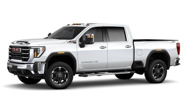 2026 GMC Sierra 2500 HD 4WD SLT Duramax Crew Cab with SLT Premium, SLT Convenience, SLT Preferred, X31 Off Road, Power Sunroof, Sierra HD Safety Plus, and Snow Plow Prep