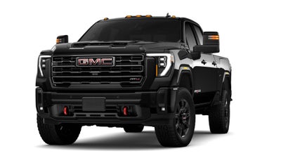 2026 GMC Sierra 2500 HD 4WD AT4 Crew Cab with AT4 Preferred, Technology, Power Sunroof, MultiPro Tailgate, Trailering, and Bose Premium Sound
