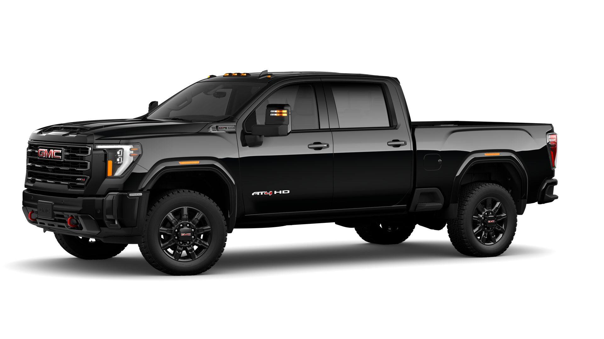 2026 GMC Sierra 2500 HD 4WD AT4 Crew Cab with AT4 Preferred, Technology, Power Sunroof, MultiPro Tailgate, Trailering, and Bose Premium Sound