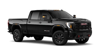 2026 GMC Sierra 2500 HD 4WD AT4 Crew Cab with AT4 Preferred, Technology, Power Sunroof, MultiPro Tailgate, Trailering, and Bose Premium Sound