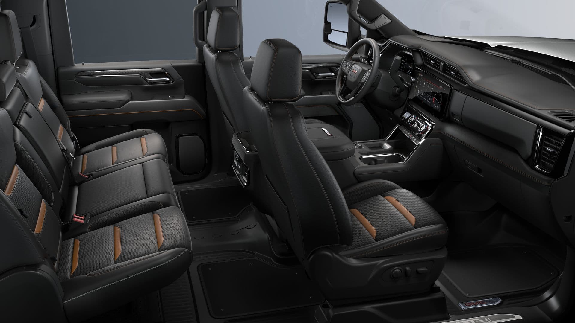 2026 GMC Sierra 2500 HD 4WD AT4 Crew Cab with AT4 Preferred, Technology, Power Sunroof, MultiPro Tailgate, Trailering, and Bose Premium Sound