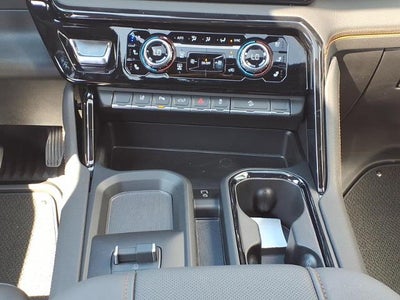 2026 GMC Sierra 2500 HD 4WD AT4 Crew Cab with AT4 Premium Plus Preferred, Goodeneck/5th Wheel, Technology, Power Sunroof, Multipro Tailgate, Trailering, and Snow Plow Prep