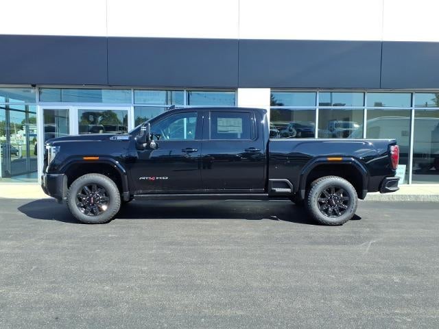 2026 GMC Sierra 2500 HD 4WD AT4 Crew Cab with AT4 Premium Plus Preferred, Goodeneck/5th Wheel, Technology, Power Sunroof, Multipro Tailgate, Trailering, and Snow Plow Prep