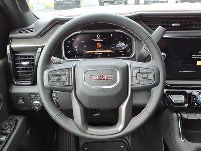 2026 GMC Sierra 2500 HD 4WD AT4 Crew Cab with AT4 Preferred, Technology, Power Sunroof, Tailering, MultiPro Tailgate, Bose Premium, and Snow Plow Prep