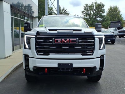 2026 GMC Sierra 2500 HD 4WD AT4 Crew Cab with AT4 Preferred, Technology, Power Sunroof, Tailering, MultiPro Tailgate, Bose Premium, and Snow Plow Prep