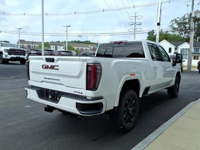 2026 GMC Sierra 2500 HD 4WD AT4 Crew Cab with AT4 Preferred, Technology, Power Sunroof, Tailering, MultiPro Tailgate, Bose Premium, and Snow Plow Prep