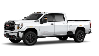 2026 GMC Sierra 2500 HD 4WD AT4 Crew Cab with AT4 Preferred, Technology, Power Sunroof, Tailering, MultiPro Tailgate, Bose Premium, and Snow Plow Prep