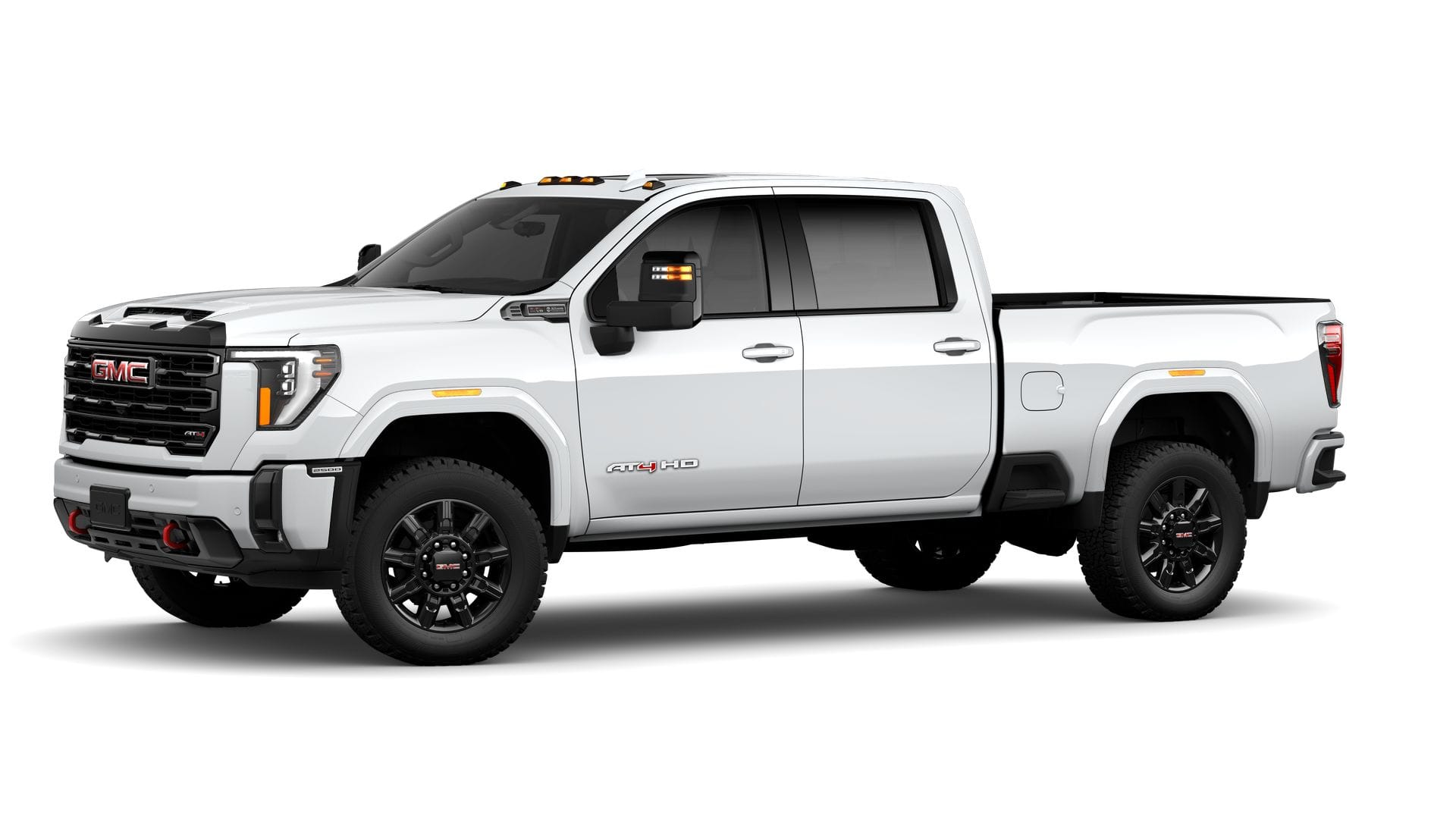 2026 GMC Sierra 2500 HD 4WD AT4 Crew Cab with AT4 Preferred, Technology, Power Sunroof, Tailering, MultiPro Tailgate, Bose Premium, and Snow Plow Prep