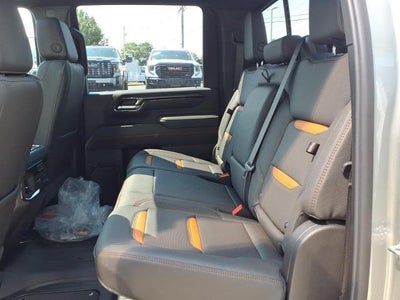 2026 GMC Sierra 2500 HD 4WD AT4 Crew Cab with AT4 Premium Plus Preferred, Power Sunroof, Gooseneck/5th Wheel, Trailering, Multipro Tailgate, and Snow Plow Prep