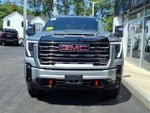 2026 GMC Sierra 2500 HD 4WD AT4 Crew Cab with AT4 Premium Plus Preferred, Power Sunroof, Gooseneck/5th Wheel, Trailering, Multipro Tailgate, and Snow Plow Prep