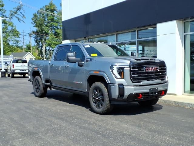 2026 GMC Sierra 2500 HD 4WD AT4 Crew Cab with AT4 Premium Plus Preferred, Power Sunroof, Gooseneck/5th Wheel, Trailering, Multipro Tailgate, and Snow Plow Prep