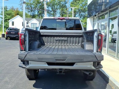 2026 GMC Sierra 2500 HD 4WD AT4 Crew Cab with AT4 Premium Plus Preferred, Power Sunroof, Gooseneck/5th Wheel, Trailering, Multipro Tailgate, and Snow Plow Prep