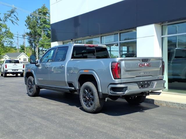 2026 GMC Sierra 2500 HD 4WD AT4 Crew Cab with AT4 Premium Plus Preferred, Power Sunroof, Gooseneck/5th Wheel, Trailering, Multipro Tailgate, and Snow Plow Prep