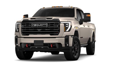 2026 GMC Sierra 2500 HD 4WD AT4 Crew Cab with AT4 Premium Plus Preferred, Power Sunroof, Technology, Gooseneck/5th Wheel, MultiPro Tailgate, Trailering, and Snow Plow Prep