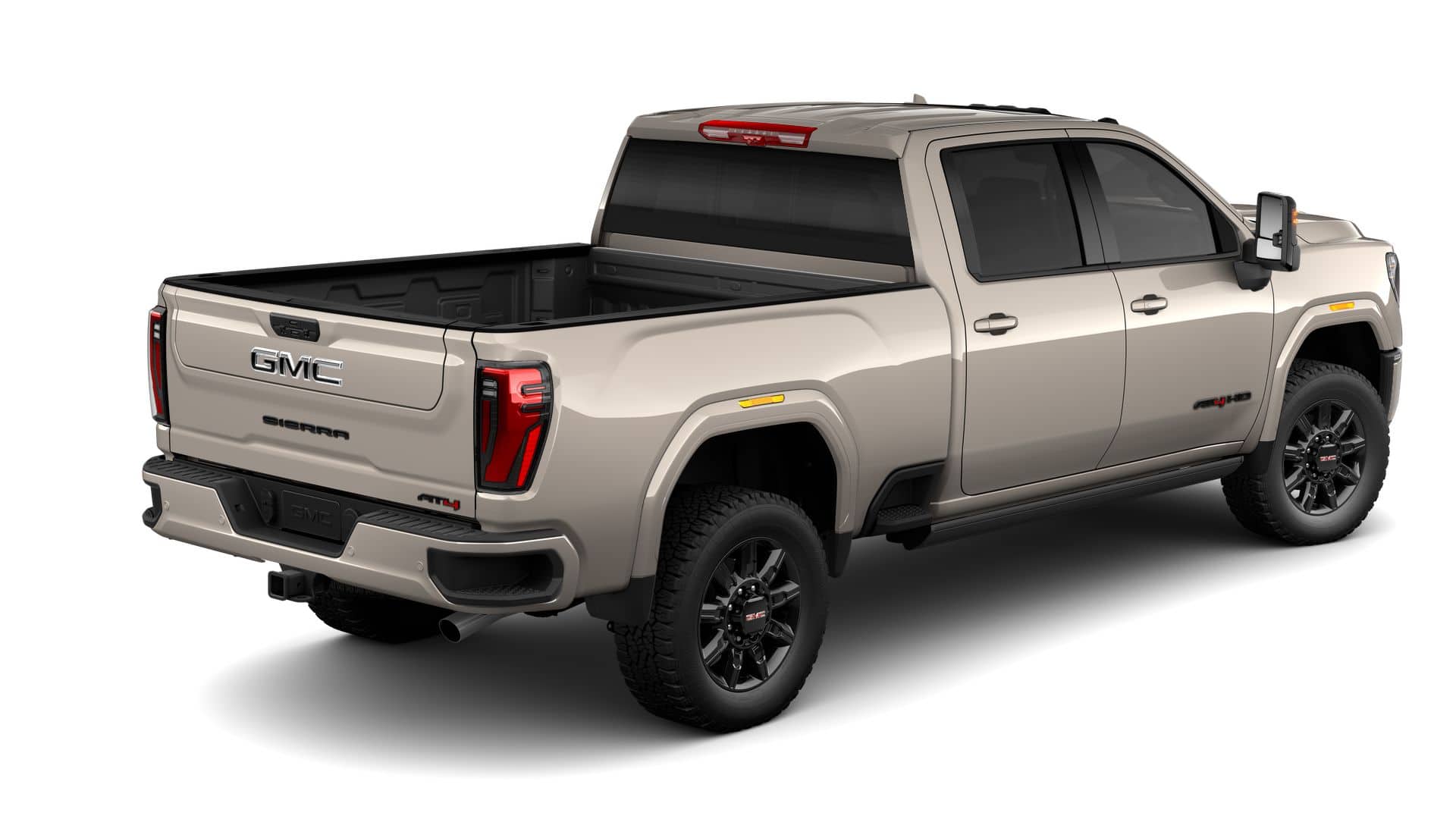 2026 GMC Sierra 2500 HD 4WD AT4 Crew Cab with AT4 Premium Plus Preferred, Power Sunroof, Technology, Gooseneck/5th Wheel, MultiPro Tailgate, Trailering, and Snow Plow Prep