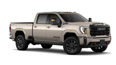 2026 GMC Sierra 2500 HD 4WD AT4 Crew Cab with AT4 Premium Plus Preferred, Power Sunroof, Technology, Gooseneck/5th Wheel, MultiPro Tailgate, Trailering, and Snow Plow Prep