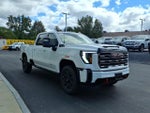 2026 GMC Sierra 2500 HD 4WD AT4 Crew Cab with AT4 Premium Plus Preferred, Power Sunroof, Gooseneck/5th Wheel, Trailering, MultiPro Tailgate, and Snow Plow Prep