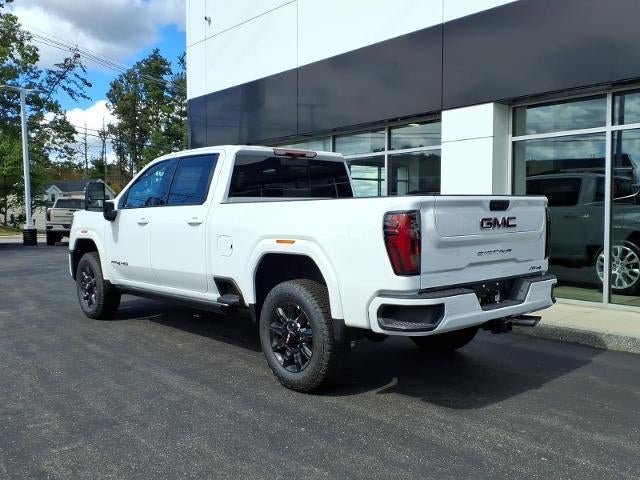 2026 GMC Sierra 2500 HD 4WD AT4 Crew Cab with AT4 Premium Plus Preferred, Power Sunroof, Gooseneck/5th Wheel, Trailering, MultiPro Tailgate, and Snow Plow Prep