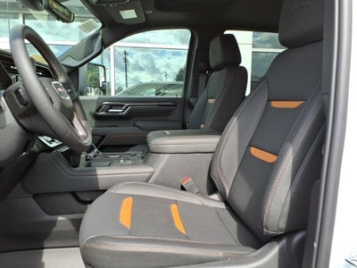 2026 GMC Sierra 2500 HD 4WD AT4 Crew Cab with AT4 Premium Plus Preferred, Power Sunroof, Gooseneck/5th Wheel, Trailering, MultiPro Tailgate, and Snow Plow Prep