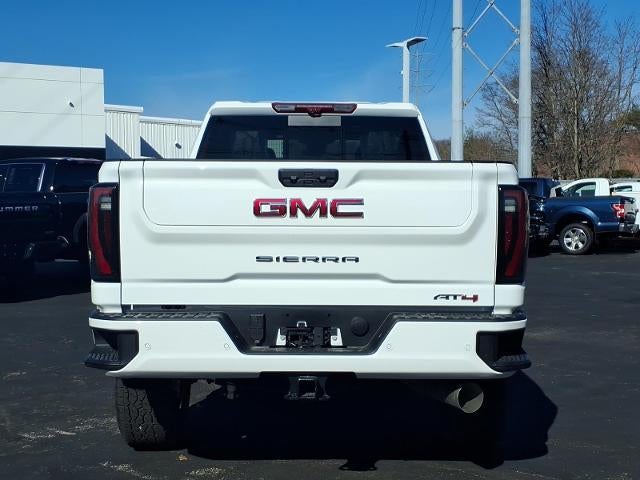 2026 GMC Sierra 2500 HD 4WD AT4 Crew Cab Duramax with AT4 Preferredd, 10 Way power/Heated/Ventilated Front Bucket Seats, MultiPro Tailgate, Trailering, Power Sunroof, 13.4" Premium GMC Infotainment and Snow Plow Prep