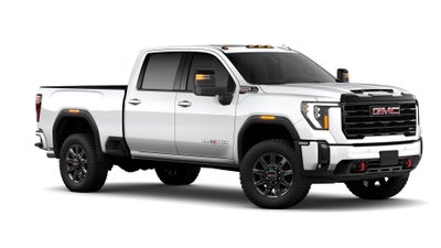 2026 GMC Sierra 2500 HD 4WD AT4 Crew Cab Duramax with AT4 Preferredd, 10 Way power/Heated/Ventilated Front Bucket Seats, MultiPro Tailgate, Trailering, Power Sunroof, 13.4" Premium GMC Infotainment and Snow Plow Prep