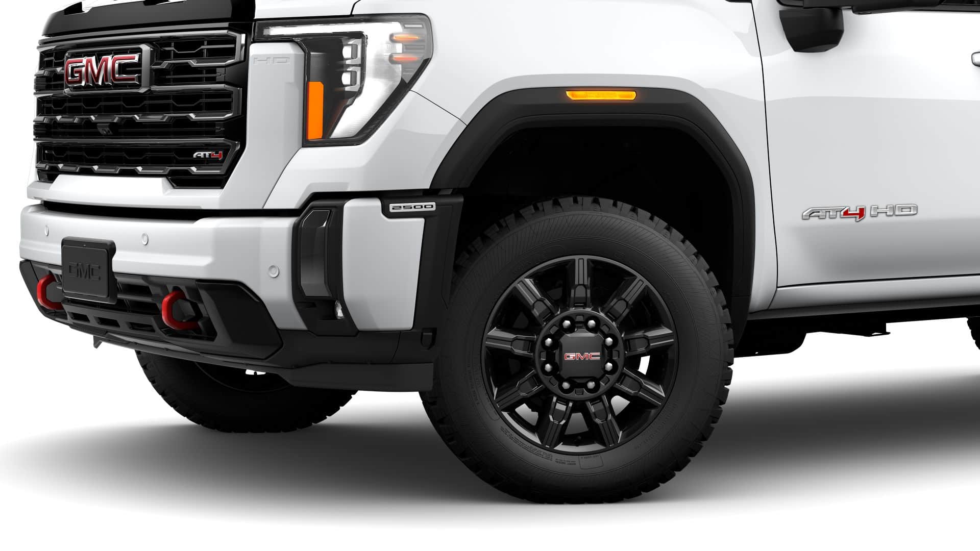 2026 GMC Sierra 2500 HD 4WD AT4 Crew Cab Duramax with AT4 Preferredd, 10 Way power/Heated/Ventilated Front Bucket Seats, MultiPro Tailgate, Trailering, Power Sunroof, 13.4" Premium GMC Infotainment and Snow Plow Prep