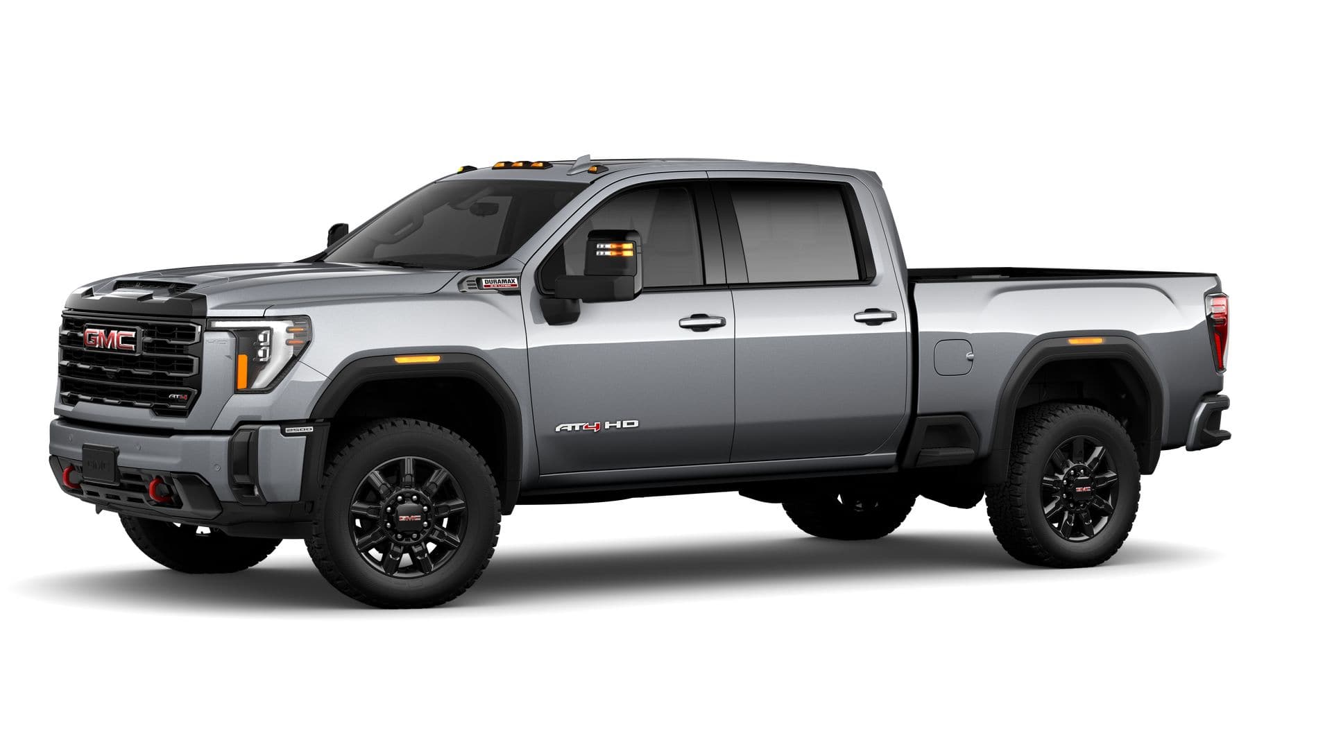 2026 GMC Sierra 2500 HD 4WD AT4 Duramax Crew Cab with AT4 Preferred, Multipro Tailgate, Power Sunroof, Trailering, 13.4" Premium GMC Infotainment with Google Built-in, and Technology