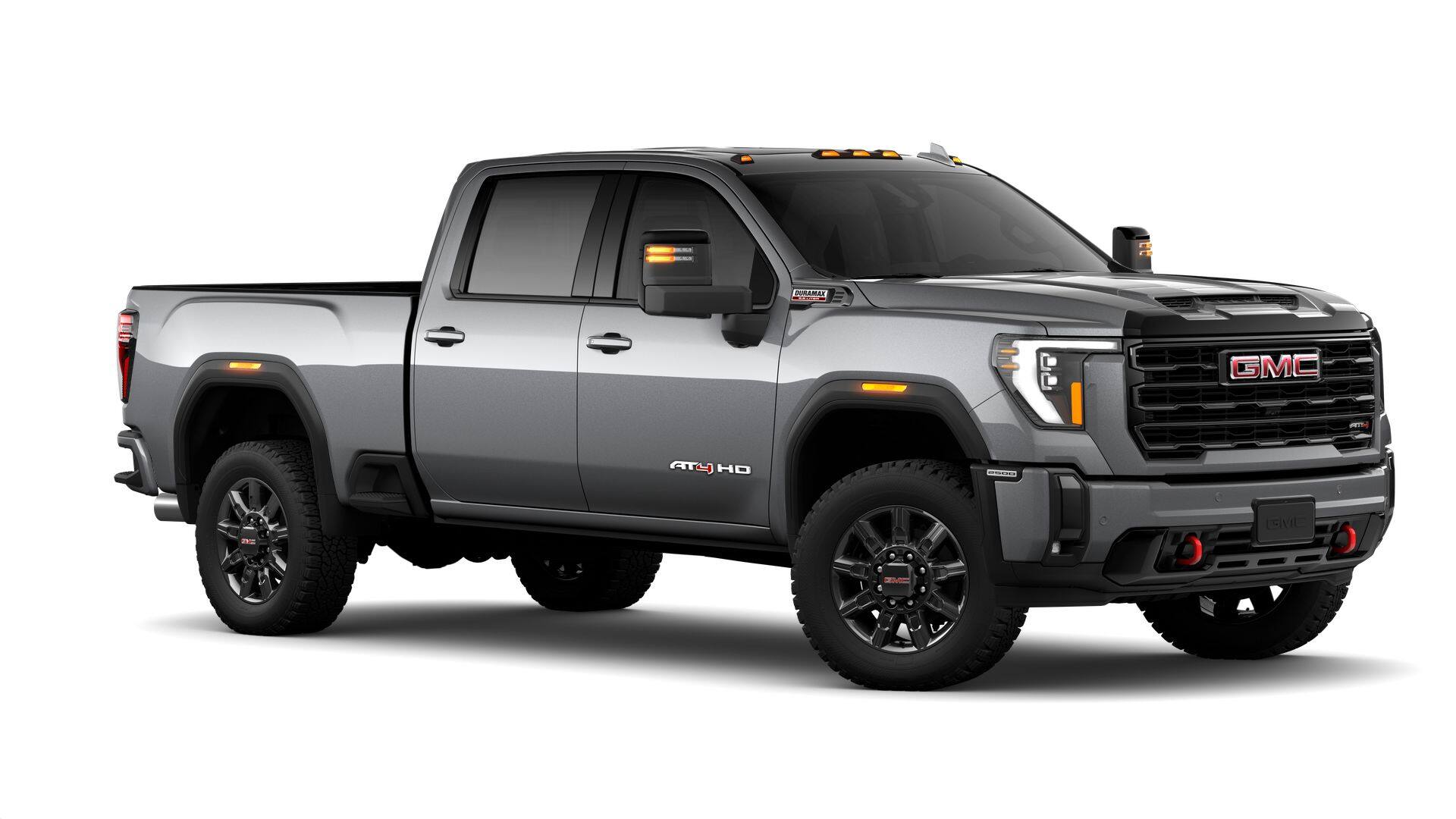 2026 GMC Sierra 2500 HD 4WD AT4 Duramax Crew Cab with AT4 Preferred, Multipro Tailgate, Power Sunroof, Trailering, 13.4" Premium GMC Infotainment with Google Built-in, and Technology