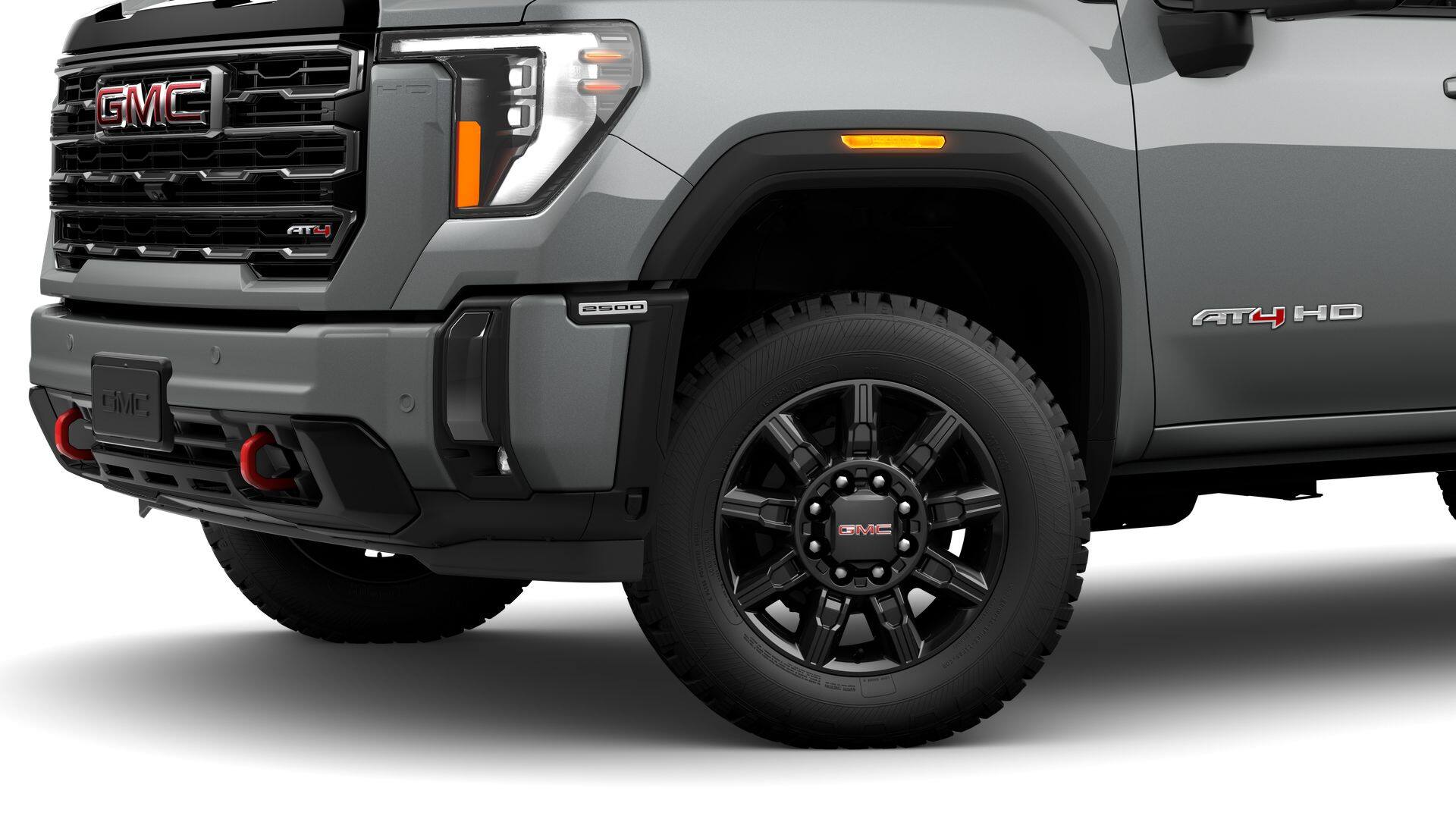 2026 GMC Sierra 2500 HD 4WD AT4 Duramax Crew Cab with AT4 Preferred, Multipro Tailgate, Power Sunroof, Trailering, 13.4" Premium GMC Infotainment with Google Built-in, and Technology
