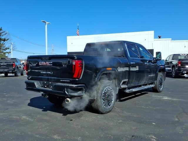2026 GMC Sierra 2500 HD 4WD Denali Crew Cab with Denali Reserve, Technology, MultiPro Tailgate, Trailering, Chrome Assist Steps, 13.4" GMC Premium Infotainment with Google Built-in, Bose Premium, and Snow Plow Prep