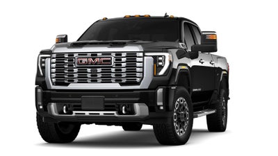 2026 GMC Sierra 2500 HD 4WD Denali Crew Cab with Denali Reserve, Technology, MultiPro Tailgate, Trailering, Chrome Assist Steps, 13.4" GMC Premium Infotainment with Google Built-in, Bose Premium, and Snow Plow Prep