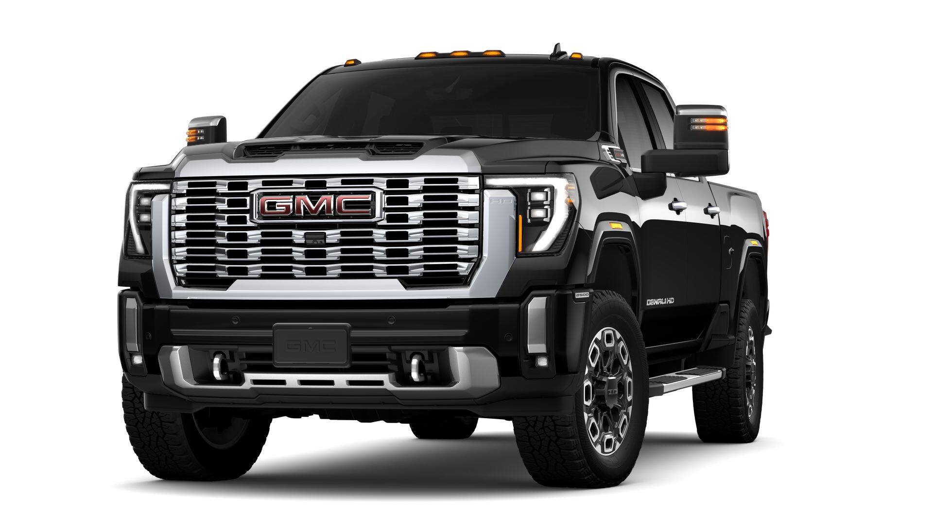 2026 GMC Sierra 2500 HD 4WD Denali Crew Cab with Denali Reserve, Technology, MultiPro Tailgate, Trailering, Chrome Assist Steps, 13.4" GMC Premium Infotainment with Google Built-in, Bose Premium, and Snow Plow Prep