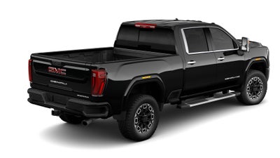 2026 GMC Sierra 2500 HD 4WD Denali Crew Cab with Denali Reserve, Technology, MultiPro Tailgate, Trailering, Chrome Assist Steps, 13.4" GMC Premium Infotainment with Google Built-in, Bose Premium, and Snow Plow Prep