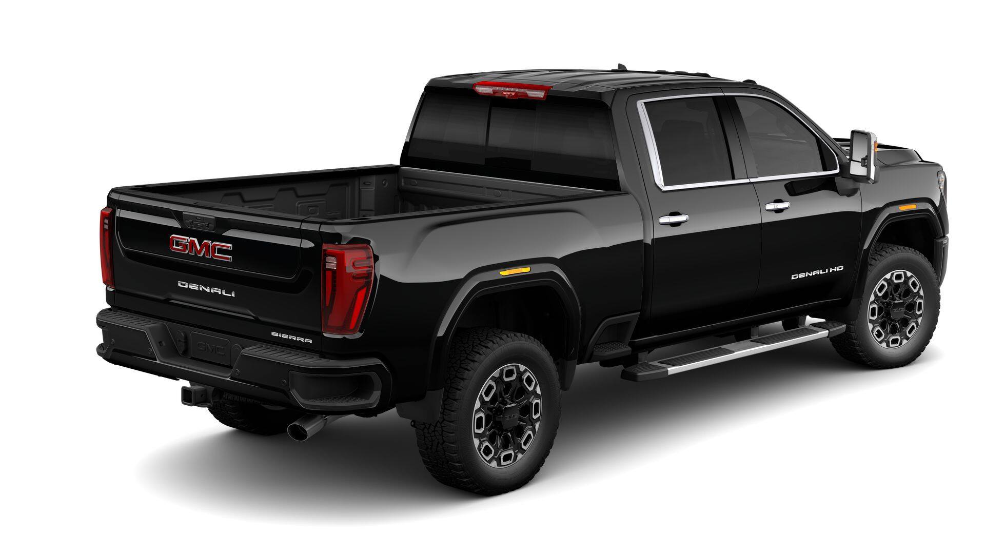 2026 GMC Sierra 2500 HD 4WD Denali Crew Cab with Denali Reserve, Technology, MultiPro Tailgate, Trailering, Chrome Assist Steps, 13.4" GMC Premium Infotainment with Google Built-in, Bose Premium, and Snow Plow Prep