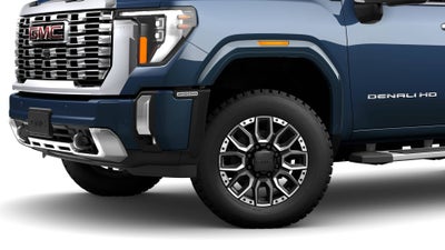 2026 GMC Sierra 2500 HD 4WD Denali Crew Cab with Denali Reserve, Technology, Snow Plow Prep, GMC MultiPro Tailgate, Trailering, Chrome Assist Steps, Power Sunroof, and 13.4" Premium GMC Infotainment with Google Built-In