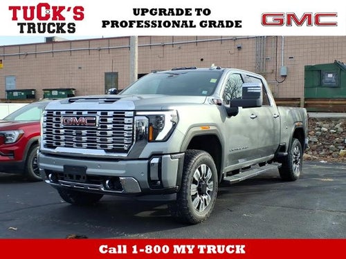 2026 GMC Sierra 2500 HD 4WD Denali Duramax Crew Cab with Denali Reserve, 12 Way Power Front Seats, Power Sunroof, MultiPro Tailgate, Trailering, 13.4" Premium GMC Infotainment with Google Built-In, and Snow Plow Prep