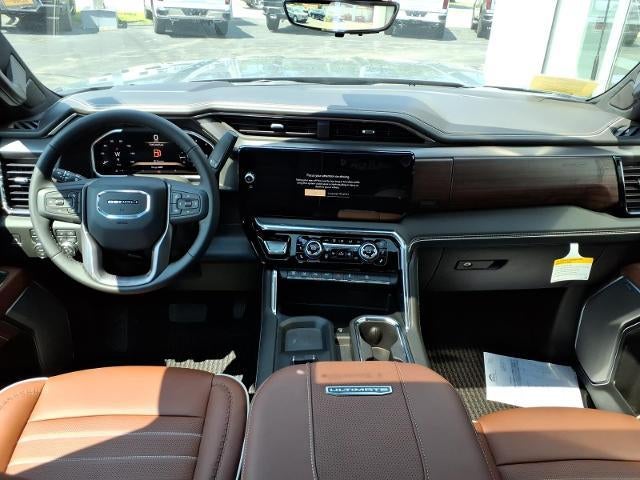2026 GMC Sierra 2500 HD 4WD Denali Ultimate Duramax Crew Cab with Gooseneck/5th Wheel, MultiPro Tailgate, Trailering, 16 Way Heated/Ventilated Power Front Seats, Power Assist Steps, and Snow Plow Prep