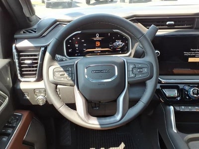 2026 GMC Sierra 2500 HD 4WD Denali Ultimate Duramax Crew Cab with Gooseneck/5th Wheel, MultiPro Tailgate, Trailering, 16 Way Heated/Ventilated Power Front Seats, Power Assist Steps, and Snow Plow Prep