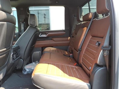 2026 GMC Sierra 2500 HD 4WD Denali Ultimate Duramax Crew Cab with Gooseneck/5th Wheel, MultiPro Tailgate, Trailering, 16 Way Heated/Ventilated Power Front Seats, Power Assist Steps, and Snow Plow Prep