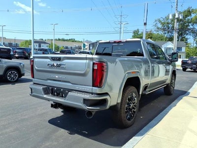 2026 GMC Sierra 2500 HD 4WD Denali Ultimate Duramax Crew Cab with Gooseneck/5th Wheel, MultiPro Tailgate, Trailering, 16 Way Heated/Ventilated Power Front Seats, Power Assist Steps, and Snow Plow Prep
