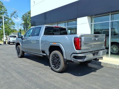 2026 GMC Sierra 2500 HD 4WD Denali Ultimate Duramax Crew Cab with Gooseneck/5th Wheel, MultiPro Tailgate, Trailering, 16 Way Heated/Ventilated Power Front Seats, Power Assist Steps, and Snow Plow Prep