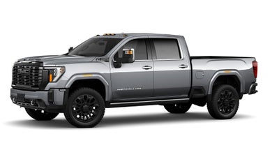 2026 GMC Sierra 2500 HD 4WD Denali Ultimate Crew Cab with Gooseneck/5th Wheel, MultiPro Tailgate, Trailering, 16 Way Heated/Ventilated Power Front Seats, Power Assist Steps, and Snow Plow Prep