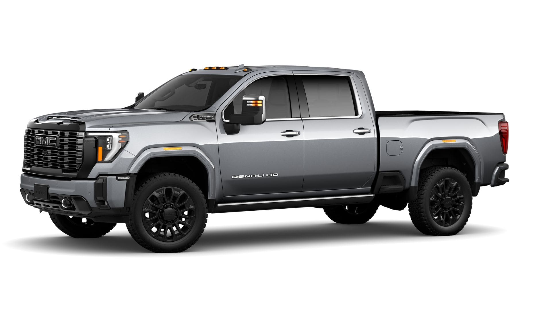 2026 GMC Sierra 2500 HD 4WD Denali Ultimate Crew Cab with Gooseneck/5th Wheel, MultiPro Tailgate, Trailering, 16 Way Heated/Ventilated Power Front Seats, Power Assist Steps, and Snow Plow Prep