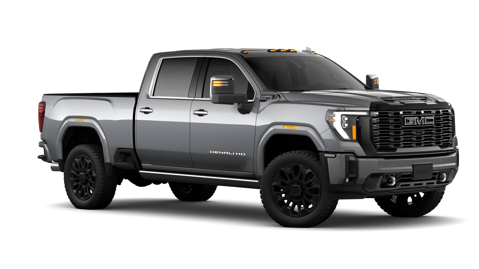 2026 GMC Sierra 2500 HD 4WD Denali Ultimate Crew Cab with Gooseneck/5th Wheel, MultiPro Tailgate, Trailering, 16 Way Heated/Ventilated Power Front Seats, Power Assist Steps, and Snow Plow Prep