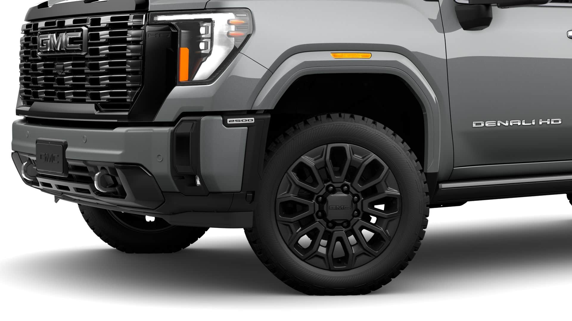 2026 GMC Sierra 2500 HD 4WD Denali Ultimate Crew Cab with Gooseneck/5th Wheel, MultiPro Tailgate, Trailering, 16 Way Heated/Ventilated Power Front Seats, Power Assist Steps, and Snow Plow Prep