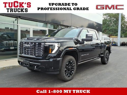 2026 GMC Sierra 2500 HD 4WD Denali Ultimate Duramax Crew Cab with Gooseneck/5th Wheel, Trailering, Power Assist Steps, MultiPro Tailgate, Bose 12 Speaker, and Snow Plow Prep