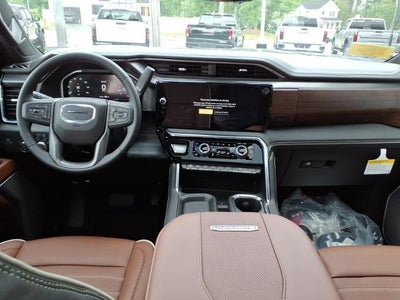 2026 GMC Sierra 2500 HD 4WD Denali Ultimate Duramax Crew Cab with Gooseneck/5th Wheel, Trailering, Power Assist Steps, MultiPro Tailgate, Bose 12 Speaker, and Snow Plow Prep