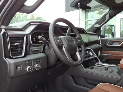 2026 GMC Sierra 2500 HD 4WD Denali Ultimate Duramax Crew Cab with Gooseneck/5th Wheel, Trailering, Power Assist Steps, MultiPro Tailgate, Bose 12 Speaker, and Snow Plow Prep